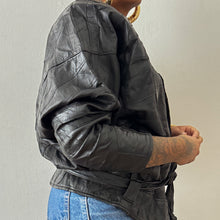 Load image into Gallery viewer, Newly Added: Genuine Leather Patched Jacket