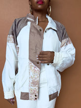 Load image into Gallery viewer, Newly Added: Neutral Colourblock Windbreaker - Thrift Happens 2