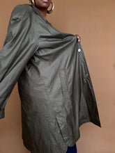 Load image into Gallery viewer, Newly Added: Olive Lightweight Utility Coat