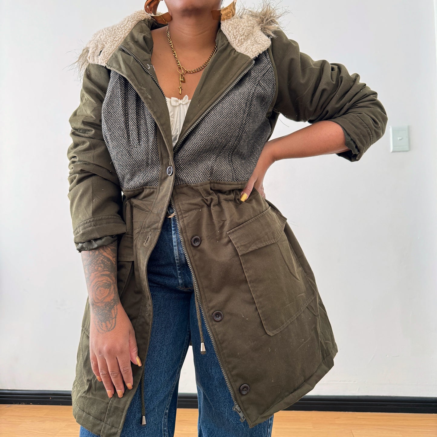 Sale: Trendy Parka Jacket