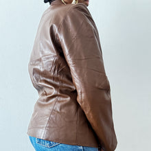 Load image into Gallery viewer, Newly Added: Genuine Leather Blazer