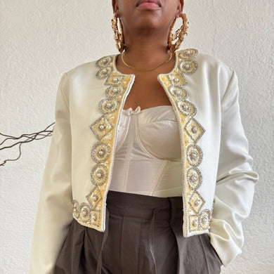 Newly Added: Brand New Elegant Beaded Blazer