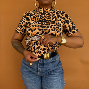 Newly Added: Rabanne x H&M Collab Leopard Print Branded Shirt