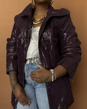 Load image into Gallery viewer, Newly Added: Genuine Patent Leather Jacket
