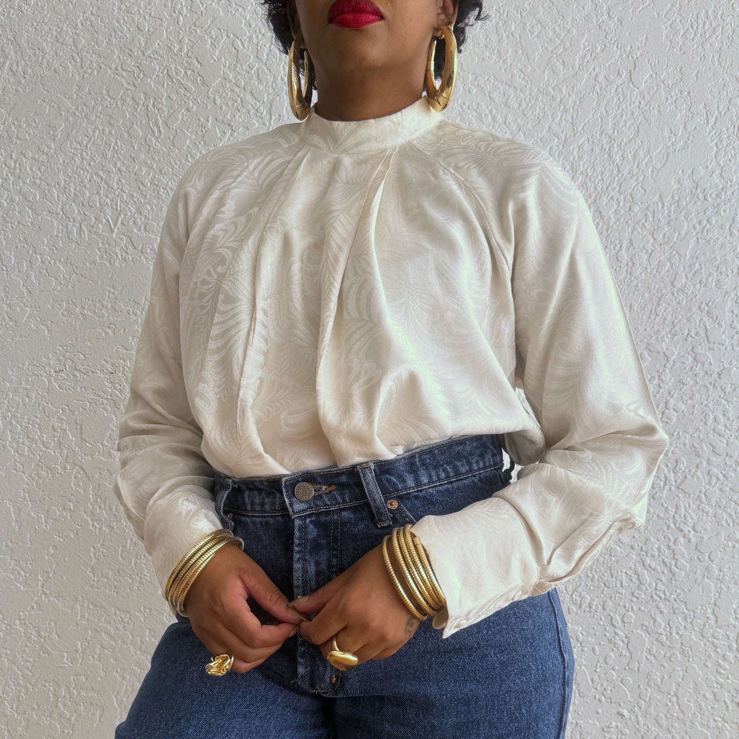 Newly Added: Vintage Silk Blouse