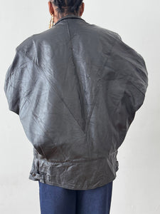 Newly Added: Genuine Leather Batwing Vintage Jacket