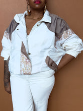Load image into Gallery viewer, Newly Added: Neutral Colourblock Windbreaker - Thrift Happens 2