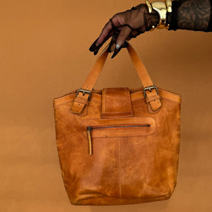 Newly Added: Genuine Leather Tote Bag