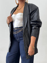 Load image into Gallery viewer, Newly Added: Genuine Leather Batwing Vintage Jacket