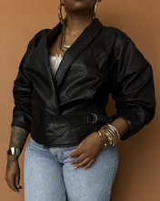 Load image into Gallery viewer, Newly Added: Vintage Batwing Genuine Leather Jacket