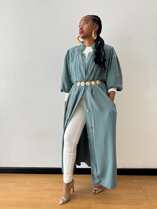 Newly Added: Vintage Long Trench Coat/Cardigan