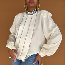 Load image into Gallery viewer, Newly Added: Beaded Front Blouse