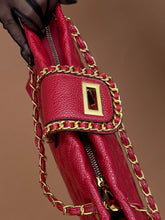 Load image into Gallery viewer, Accessories: Quilted Chain Shoulder Bag - Thrift Happens 2