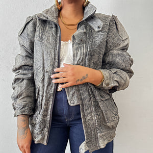 Newly Added: Unisex Genuine Leather Distressed Jacket