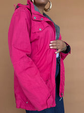 Load image into Gallery viewer, Newly Added: Hot Pink Performance Utility Jacket