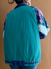 Load image into Gallery viewer, Abstract Nylon &amp; Fleece Panel Jacket - Thrift Happens 2