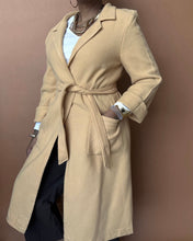 Load image into Gallery viewer, Newly Added: Vintage Egg Yellow Coat