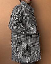 Load image into Gallery viewer, Newly Added: Black and White Batwing Coat