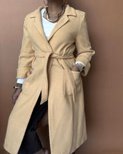 Load image into Gallery viewer, Newly Added: Vintage Egg Yellow Coat