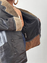 Load image into Gallery viewer, Newly Added: Genuine Leather &amp; Sheep Skin Coat