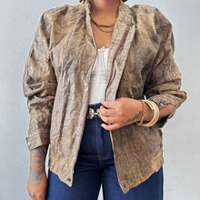 Load image into Gallery viewer, Newly Added: Genuine Leather Distressed Jacket