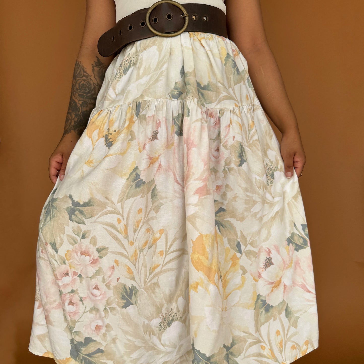 Floral Summer Skirt