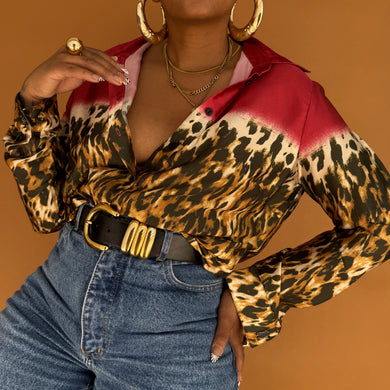 Newly Added: Silky Ombré Print Shirt