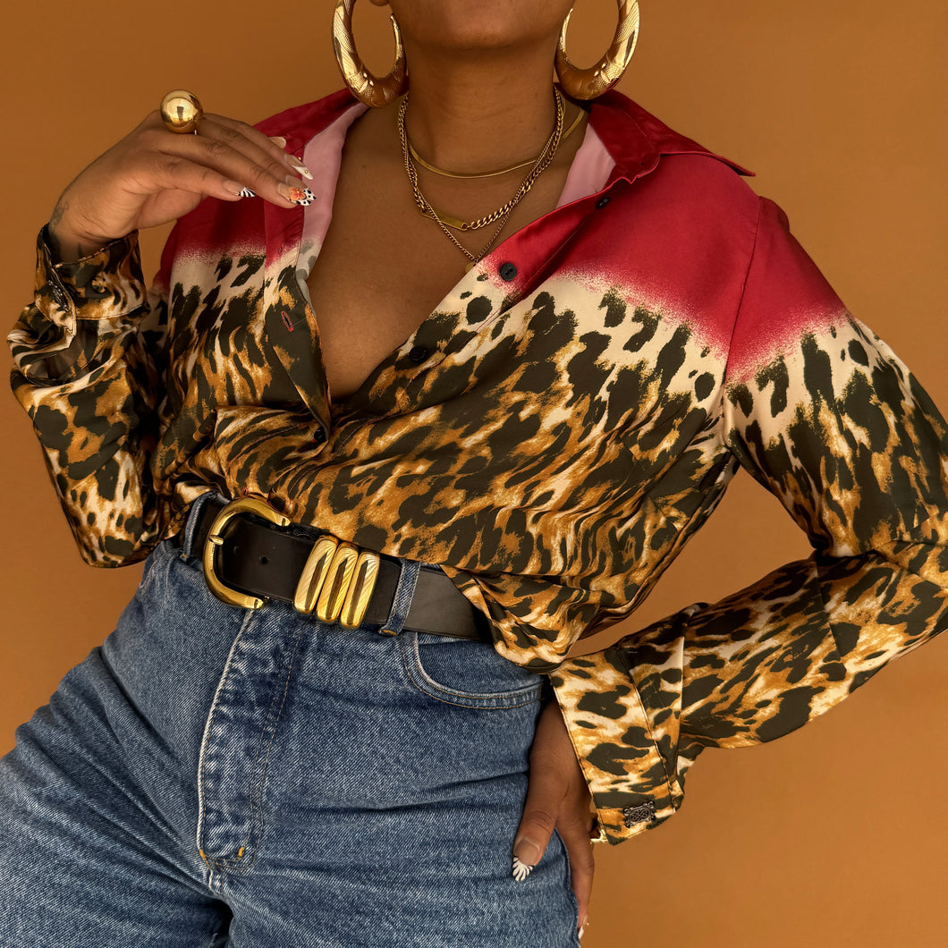 Newly Added: Silky Ombré Print Shirt