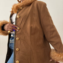 Load image into Gallery viewer, Genuine Fur Collar &amp; Sleeve Winter Coat