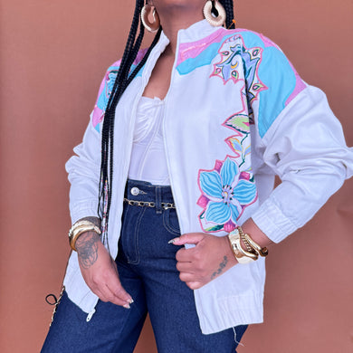 Newly Added: Vintage Floral Light Jacket