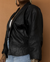 Load image into Gallery viewer, Newly Added: Vintage Batwing Genuine Leather Jacket