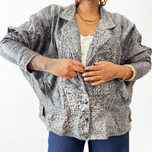 Load image into Gallery viewer, Newly Added: Vintage Distressed Batwing Genuine Leather Jacket