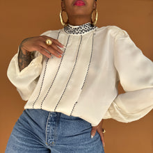 Load image into Gallery viewer, Newly Added: Beaded Front Blouse