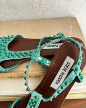 Load image into Gallery viewer, Newly Added: Steve Madden Genuine Suede Sandals