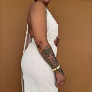 Newly Added: Cider Branded Backless Cotton Jumpsuit