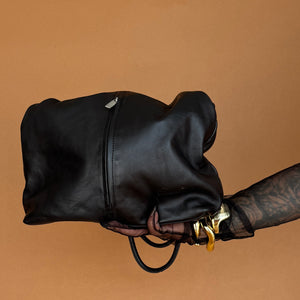 Newly Added: Elegant Sleek Genuine Leather Hobo Bag