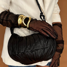 Load image into Gallery viewer, Newly Added: Nappa Vintage Pumpkin Genuine Leather Sling Bag