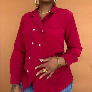 Newly Added: Vintage Double Breasted Blouse