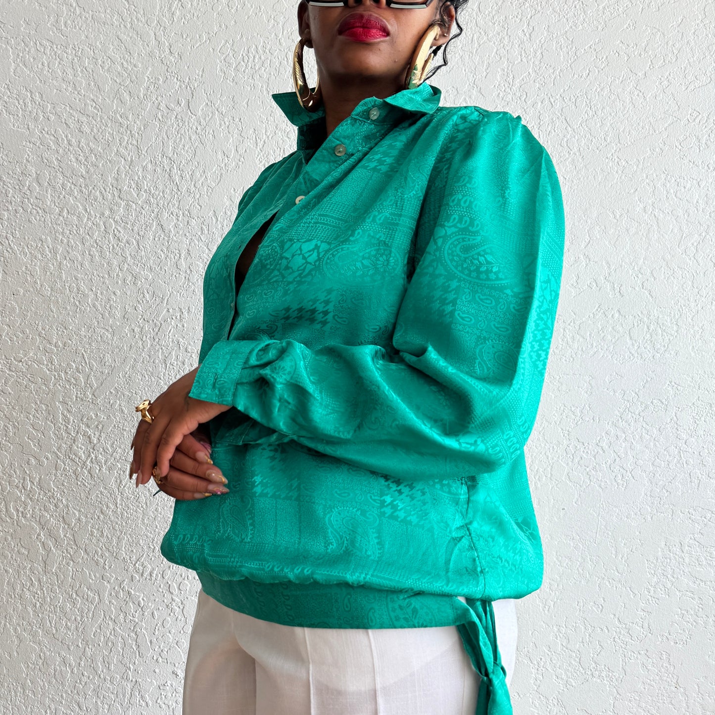 Newly Added: Vintage Silk Blouse