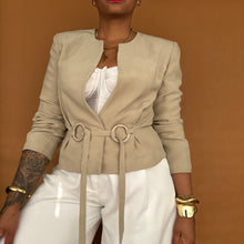 Load image into Gallery viewer, Newly Added: 90s Elegant Cropped Blazer