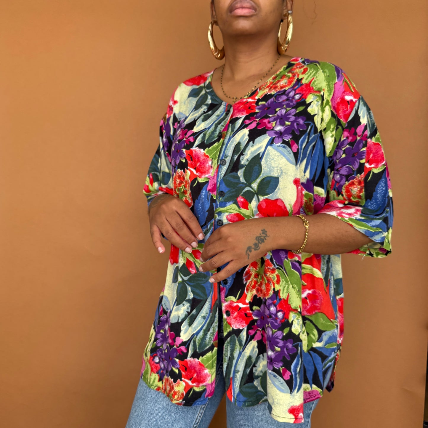 Newly Added: Floral Vintage Shirt