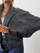 Load image into Gallery viewer, Newly Added: Vintage Genuine Leather Batwing Jacket