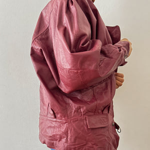 Batwing Genuine Leather Jacket