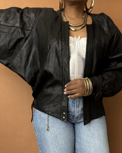 Load image into Gallery viewer, Newly Added: Genuine Leather Nappa Batwing Jacket
