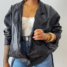 Load image into Gallery viewer, Newly Added: Genuine Leather Batwing Jacket