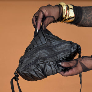Newly Added: Nappa Vintage Pumpkin Genuine Leather Sling Bag