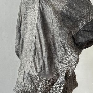 Newly Added: Vintage Distressed Batwing Genuine Leather Jacket