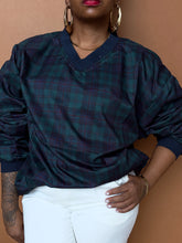 Load image into Gallery viewer, Newly Added: Classic Tartan Pullover Jacket - Thrift Happens 2