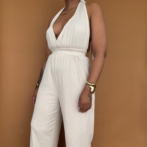Newly Added: Cider Branded Backless Cotton Jumpsuit
