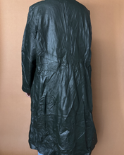 Load image into Gallery viewer, Newly Added: Genuine Leather Trench Coat